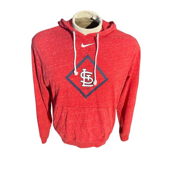 Nike St. Louis Cardinals Women’s Large Red Hoodie MLB Genuine Merchandise - Picture 1 of 5
